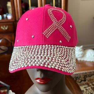 Pink breast cancer cap (New)